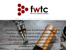 Tablet Screenshot of fwtcwine.com